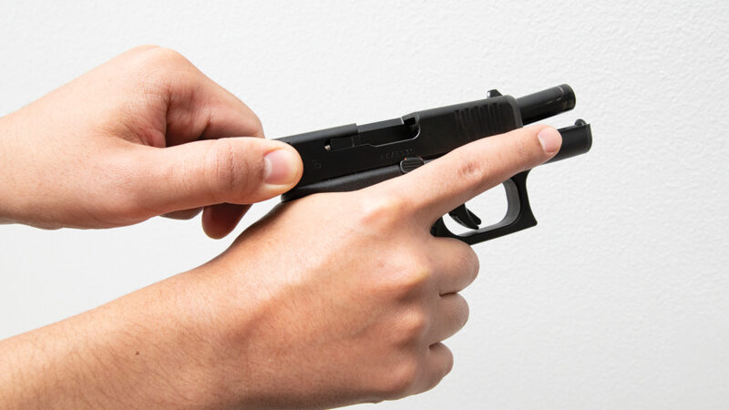 Clearing Gun Malfunctions - Racking the Slide