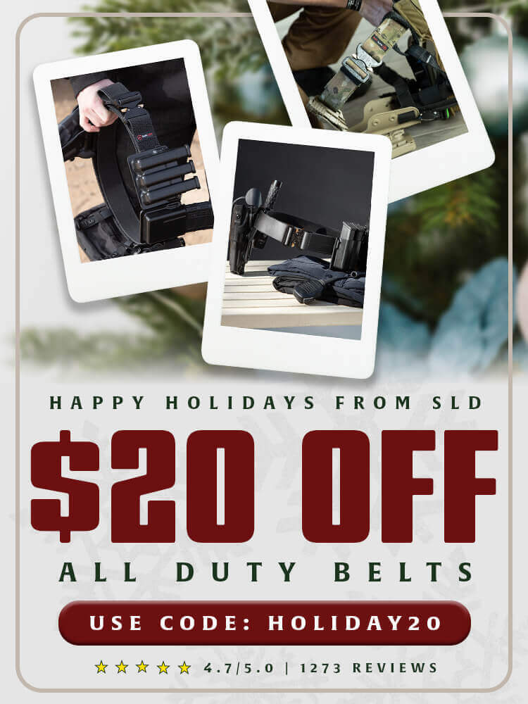 $20 Off Belts - Happy Holidays