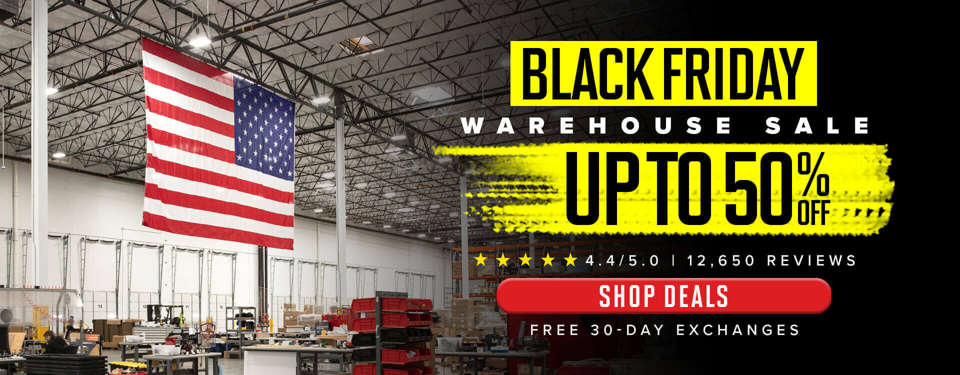 BLACK FRIDAY WAREHOUSE DEALS