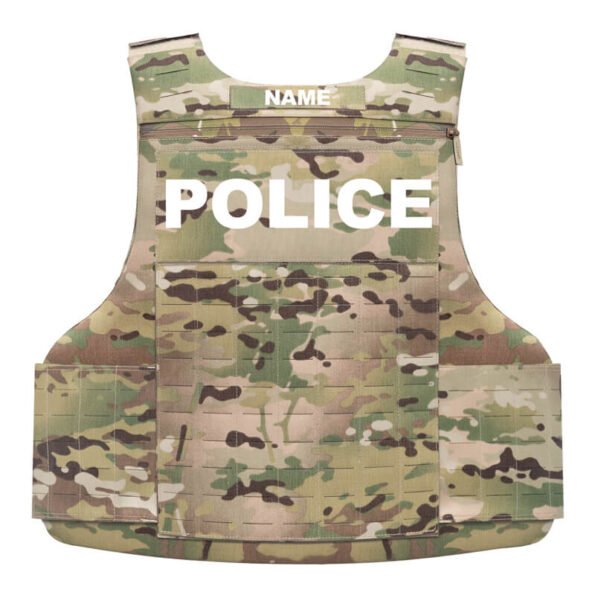 Unity™ Hybrid Armor System – Law Enforcement MultiCam Rear