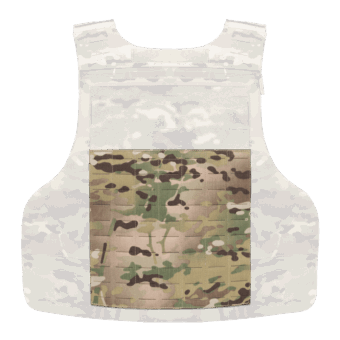 Unity Laser Cut Molle Zone D Placard – Multicam – Safe Life Defense