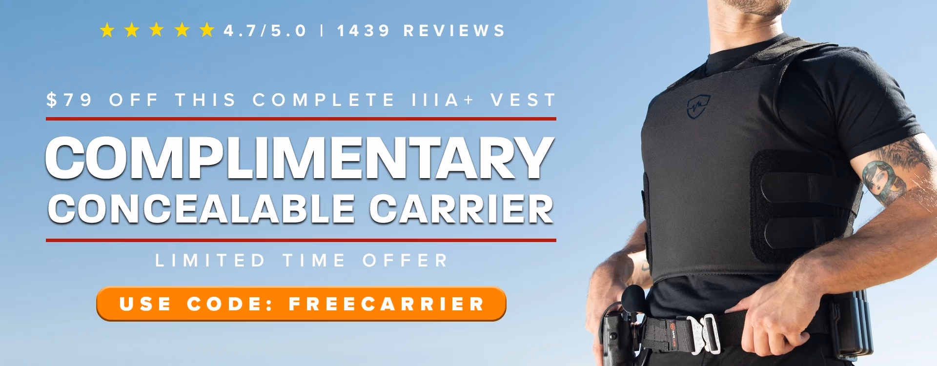 We comped your carrier on IIIA+ Concealable
